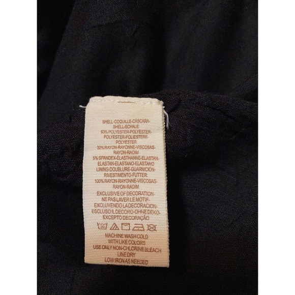 Free People Folk Dress Black - Picture 8 of 8